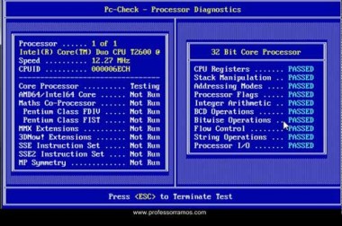 Teste-Diagnóstico-CPU Teste-Diagnóstico-CPU